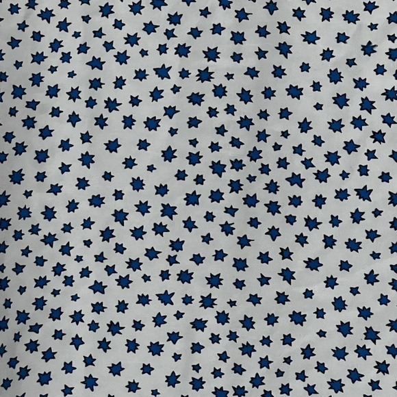 FINAL PRICE Equipment Femme Womens Star Print Long Sleeve Button Up Blouse Top - Picture 7 of 7